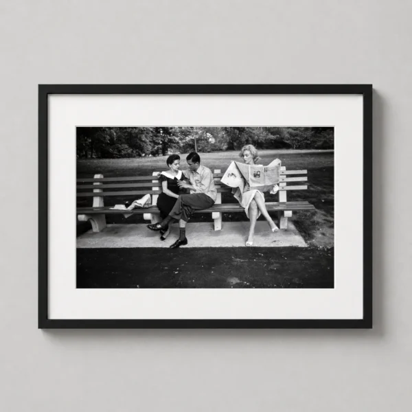 Marilyn Monroe Central Park Sam Shaw Photography Print