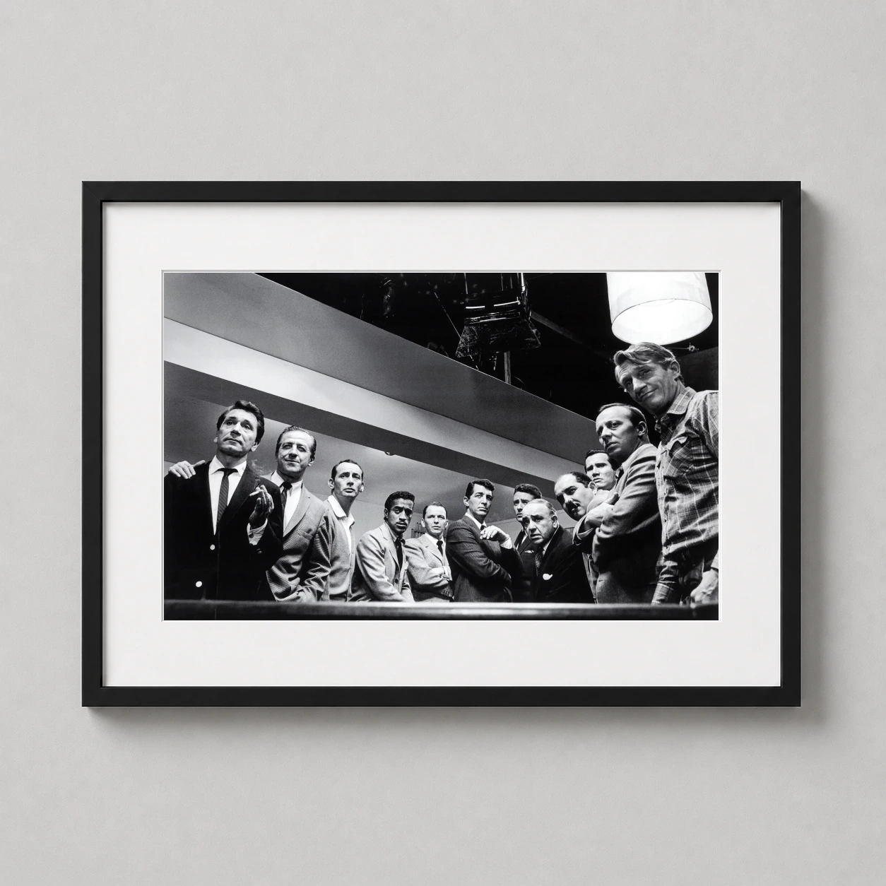 Sid Avery — legendary black and white photograph featuring Frank Sinatra, Dean