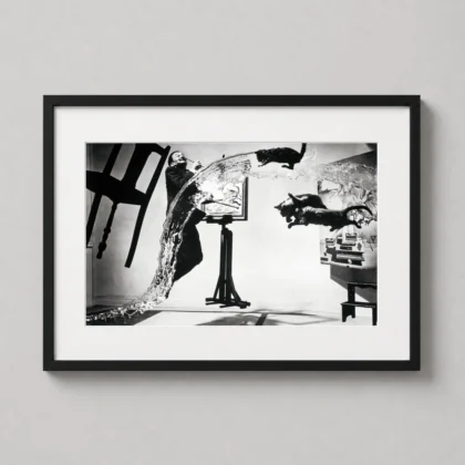 Philippe Halsman – Dalí Atomicus 1948 Surreal photography print by MerchFuse