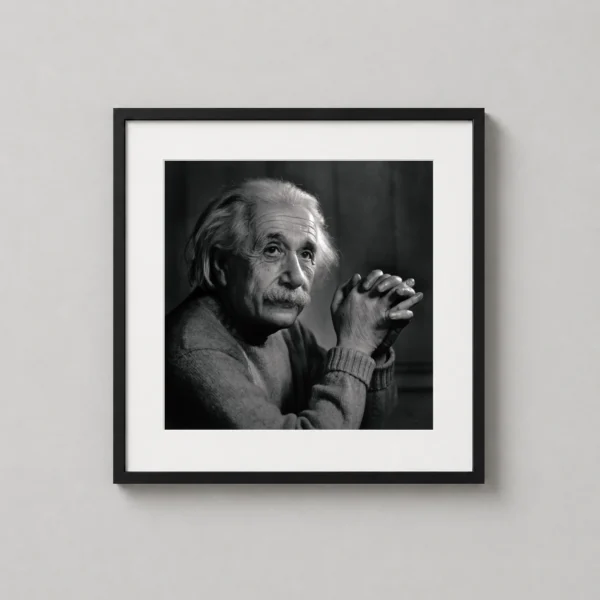Albert Einstein 1948 Portrait by Yousuf Karsh Photography Print