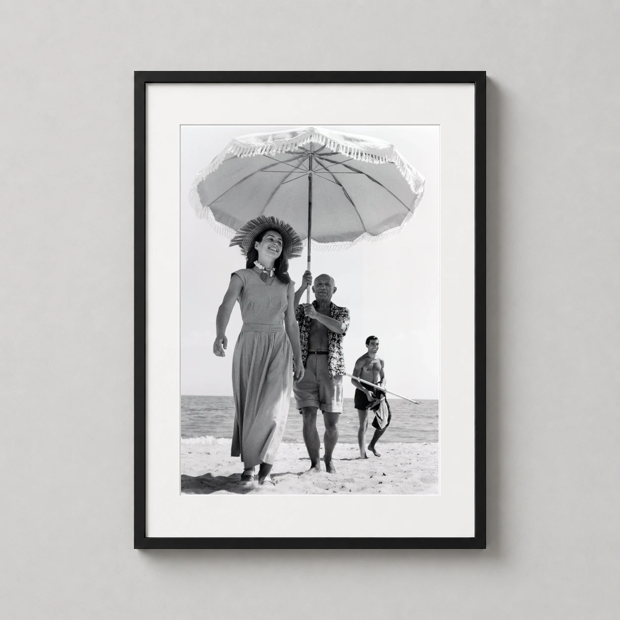 Robert Capa — candid black and white photograph by Robert Capa featuring Pablo