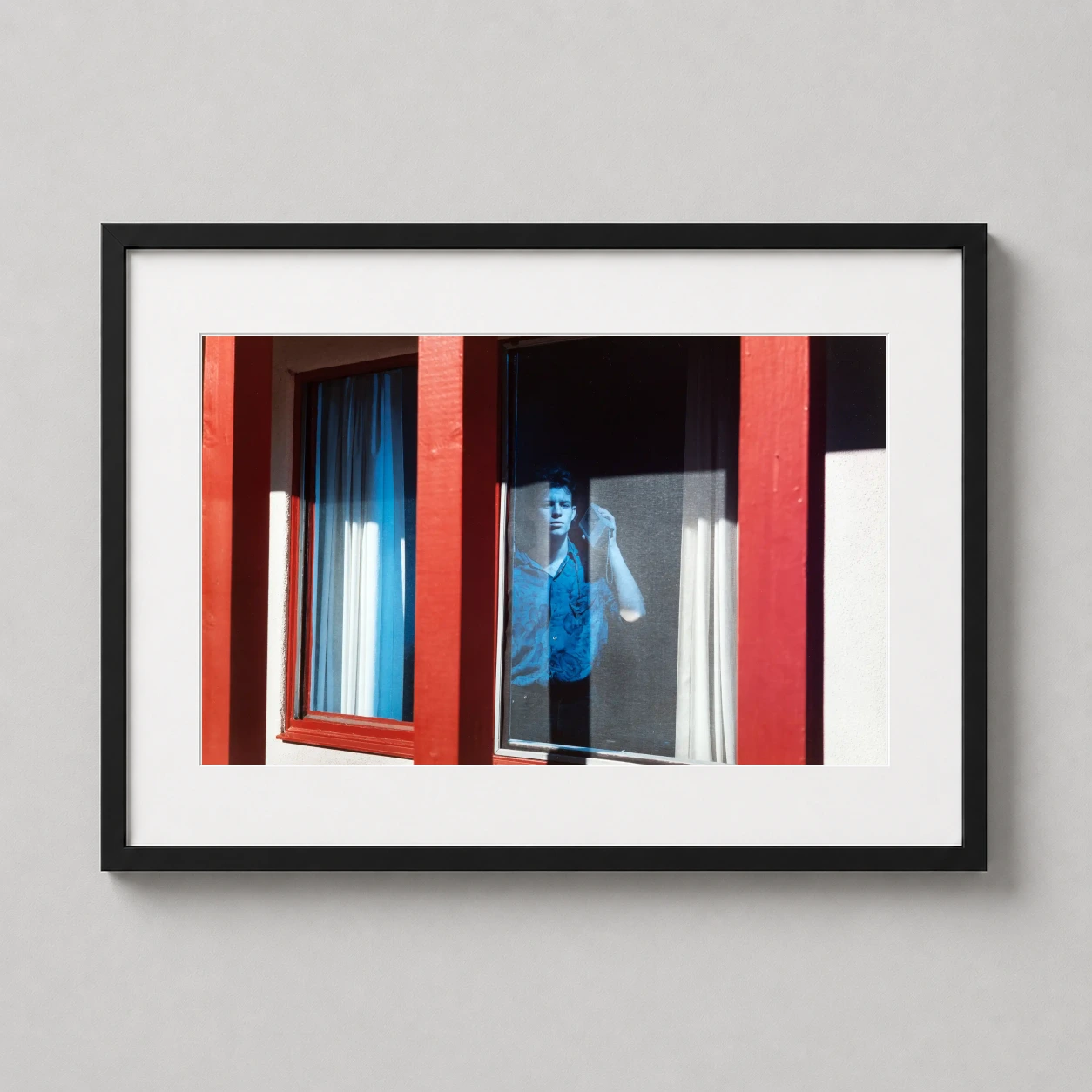 Philip Lorca Dicorcia William Photo — cinematic portrait of William Charles Everlove seen through a window