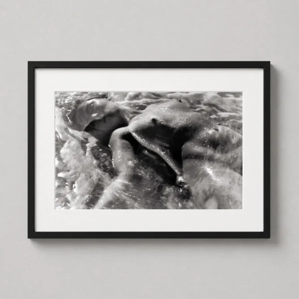 Ruth Bernhard In the Waves 1945 Black and White Photography Print