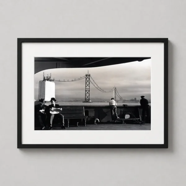 Peter Stackpole Bay Bridge Construction 1936 San Francisco Print Photography Print