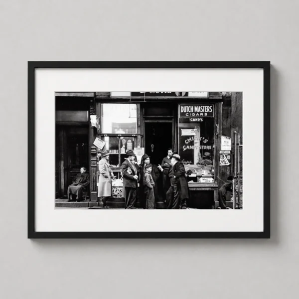 Walter Rosenblum Chicks Candy Store 1938 NYC Street Photography Print