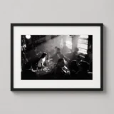 Pub in Soho 1955 by Willy Ronis Black and White Photography Print
