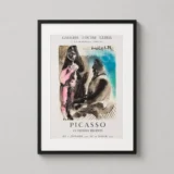 Picasso 172 Dessins Recents 1972 Galerie Louise Leiris Art Print