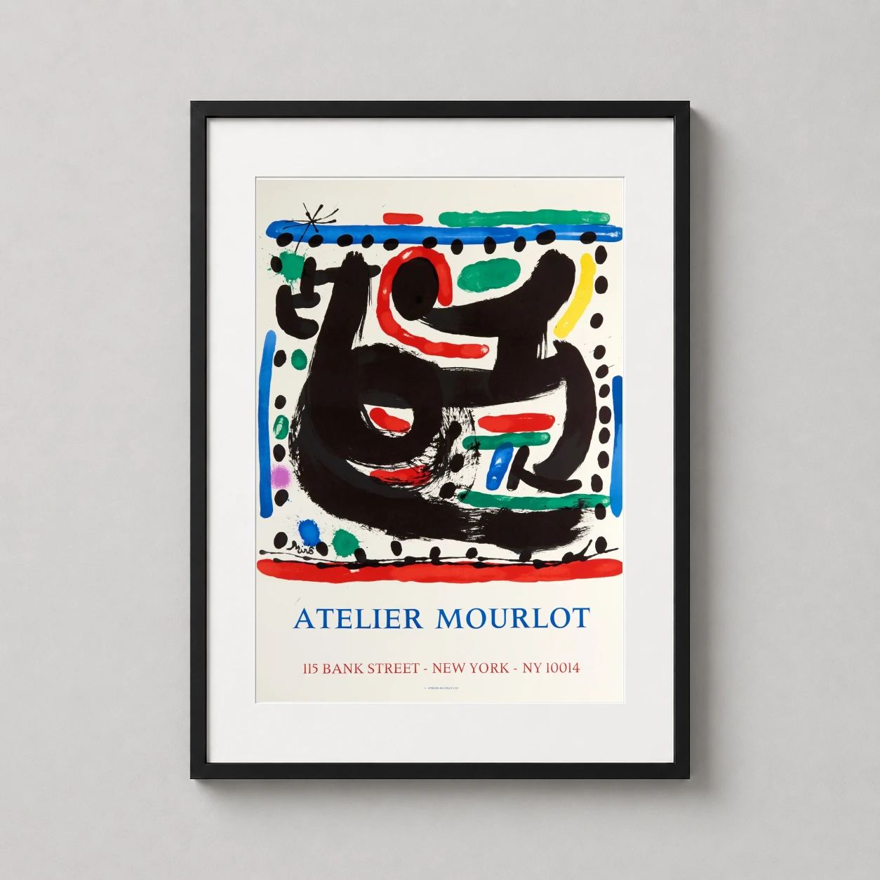 Joan Miró Abstract Art — joan Miró Abstract Atelier Mourlot is strongest as a abstract art