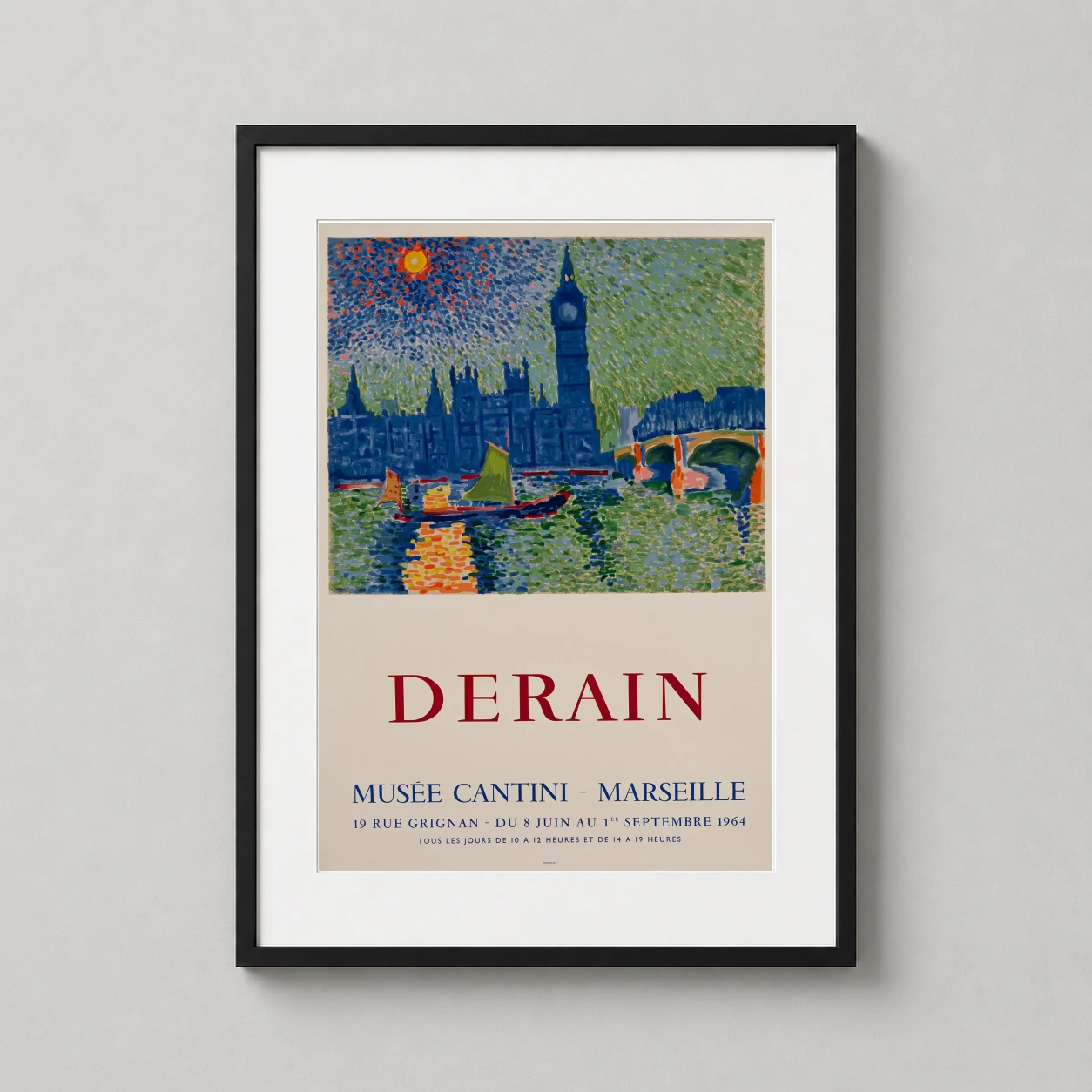 Andre Derain Exhibition Houses — andré Derain Houses Parliament London works as a vintage