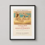 Picasso Aix-en-Provence Four Bathers Exhibition Art Print