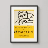 Henri Matisse Dessins Récents Galerie Maeght Exhibition Art Print