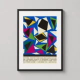 Henri Matisse Exposition D'Affiches Abstract Cut-Outs Art Print
