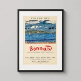 Pierre Bonnard Ville de Nice Galerie des Ponchettes Art Print