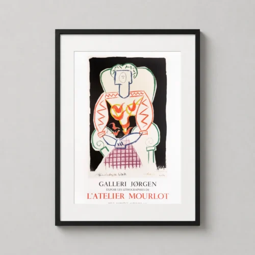 Pablo Picasso Galleri Jørgen Oslo 1984 Exhibition Art Print