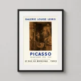 Pablo Picasso Galerie Louise Leiris 1964 Vintage Exhibition Print