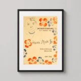 Henri Matisse Jacques Dubourg Exhibition 1962 Vintage Art Print