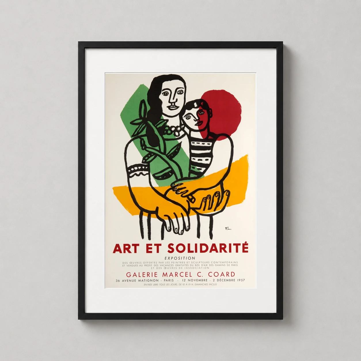 Fernand Leger — choose Fernand Léger Et Solidarité Mother when the wall needs