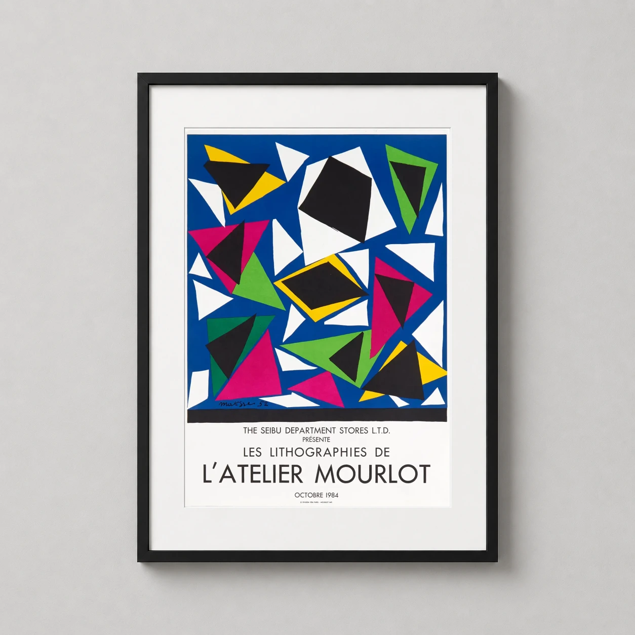 Henri Matisse Mourlot — built from the exact source name, Henri Matisse Mourlot Vibrant keeps
