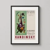 Wassily Kandinsky Musée National d'Art Moderne 1957 Art Print