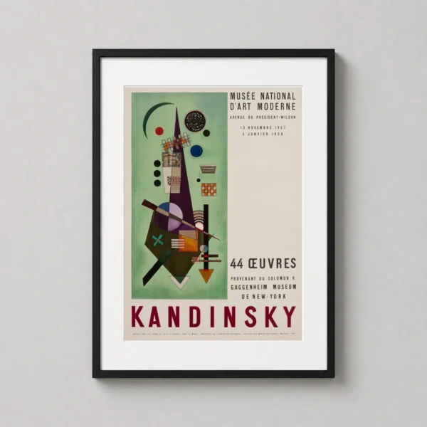 Wassily Kandinsky Musée National d'Art Moderne 1957 Art Print