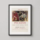 Pablo Picasso Musée Réattu 1957 Arles Exhibition Art Print