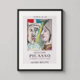 Picasso Musée Réattu Arles Exhibition 1970 Modern Art Print