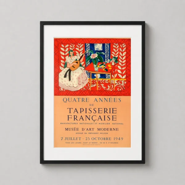 Henri Matisse Quatre Années de Tapisserie Française Fauvist Art Print
