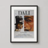 Salvador Dali Surrealist Exhibition Poster, Marc Lacroix Print