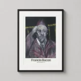 Francis Bacon Head with Raised Arm 1955 Expressionist Art Print