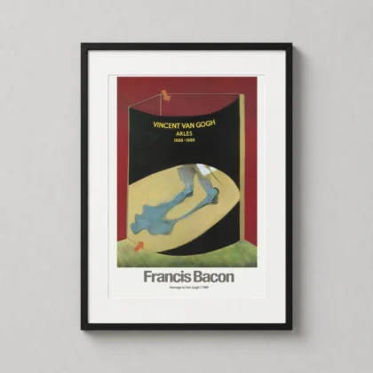 Francis Bacon – Art Exhibition – Homage to Van Gogh fine art print by MerchFuse