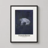 Francis Bacon, Man at a Washbasin Abstract Poster, Abstract Expressionist Decor