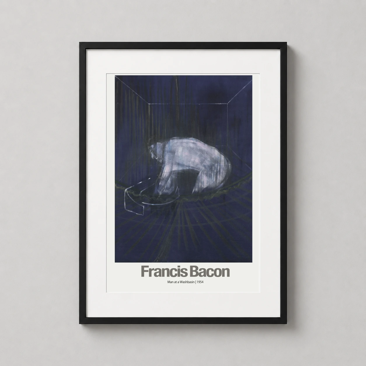 Francis Bacon Man Washbasin — choose Francis Bacon Man Washbasin when the wall needs expressionist