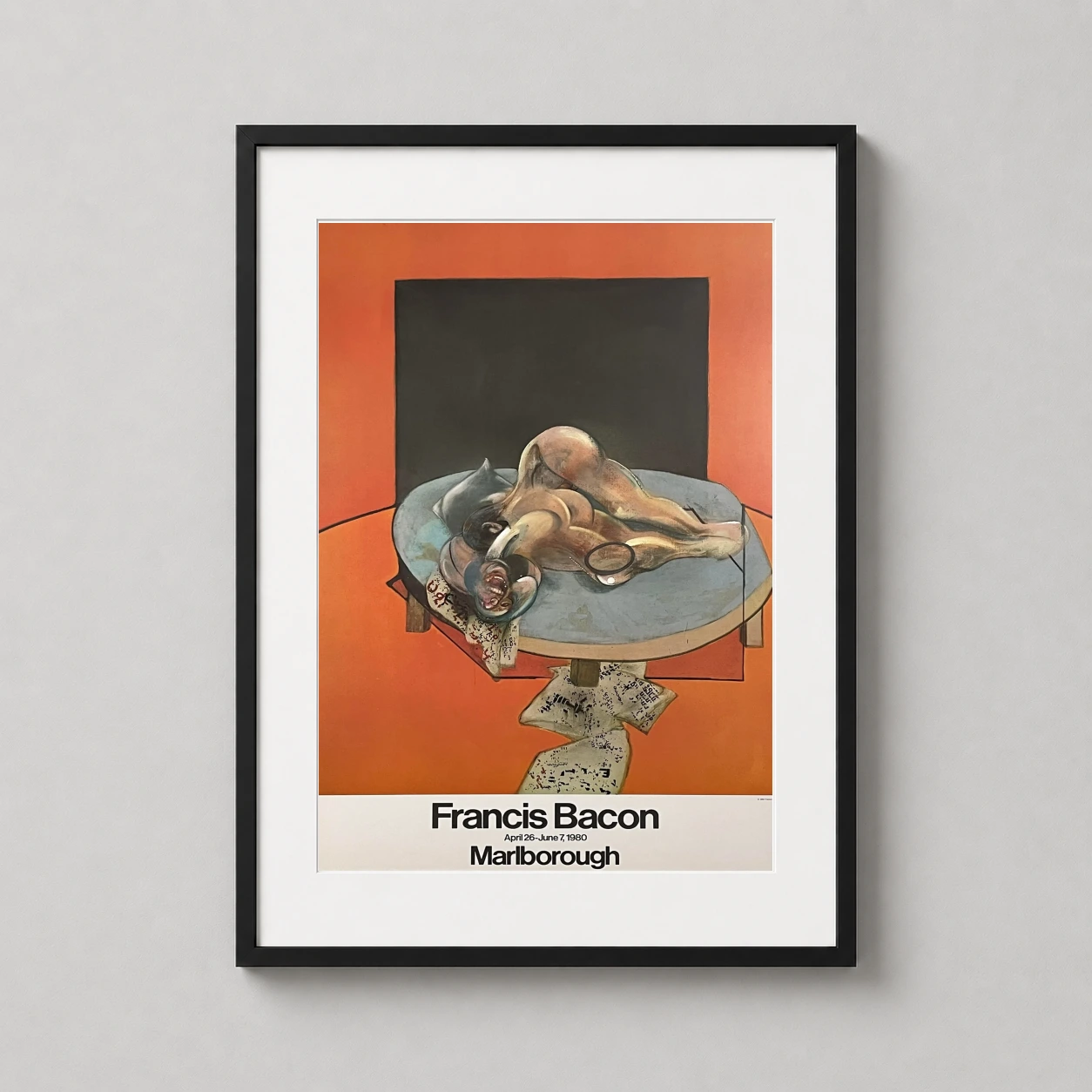Francis Bacon Art — francis Bacon Marlborough 1980 offers expressionist figure art presence