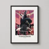 Francis Bacon Painting 1946, Art Poster, Modern Expressionist
