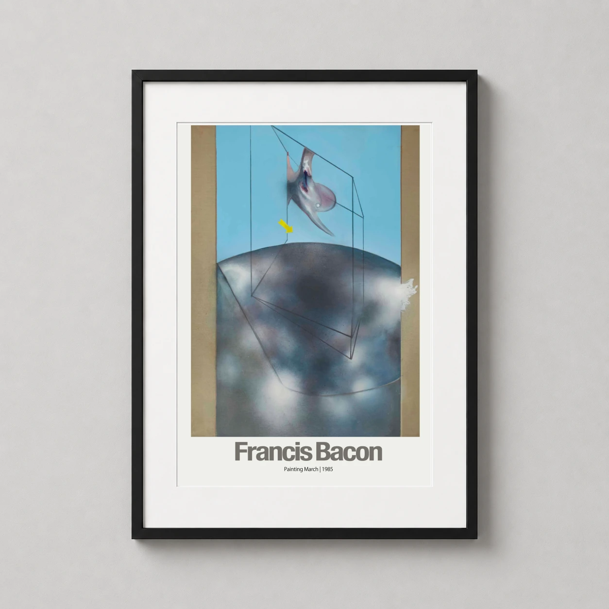 Francis Bacon Abstract — francis Bacon Painting March 1985 turns Francis Bacon Abstract Art