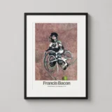Francis Bacon, Modern Art Poster, George Dyer on Bicycle Painting