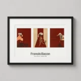 Francis Bacon Second Version Triptych 1944 Abstract Art Print