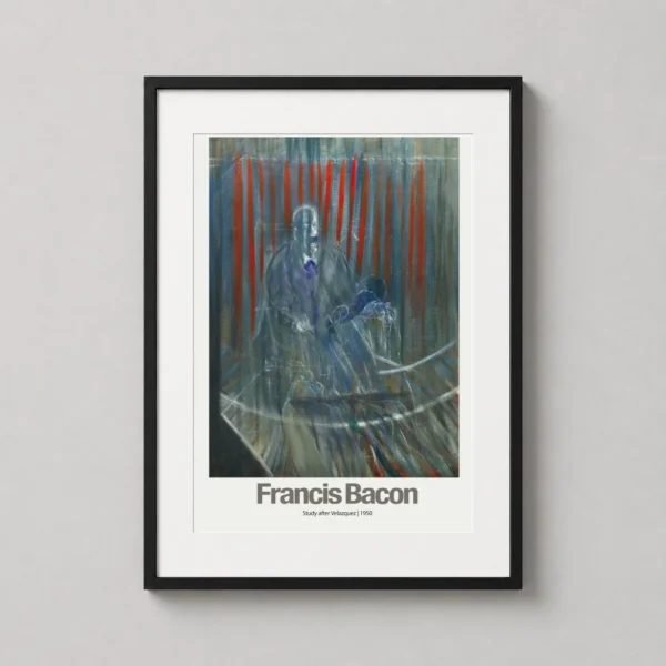 Francis Bacon Study after Velazquez 1950 Abstract Figure Movie Poster