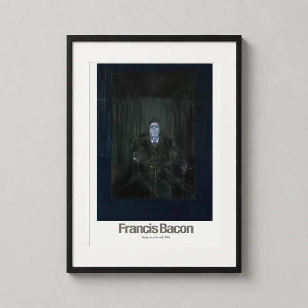 Francis Bacon Study for a Portrait 1953 Modern Expressionist Art Print