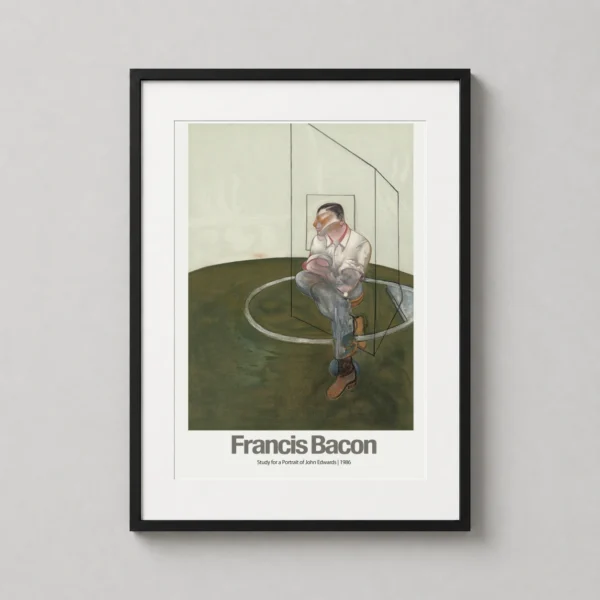 Francis Bacon, Study for a Portrait of John Edwards, 1986 Art Print