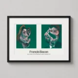Francis Bacon Isabel Rawsthorne and George Dyer Art Print