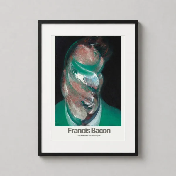 Francis Bacon, Study for Head of Lucian Freud 1967 Art Print