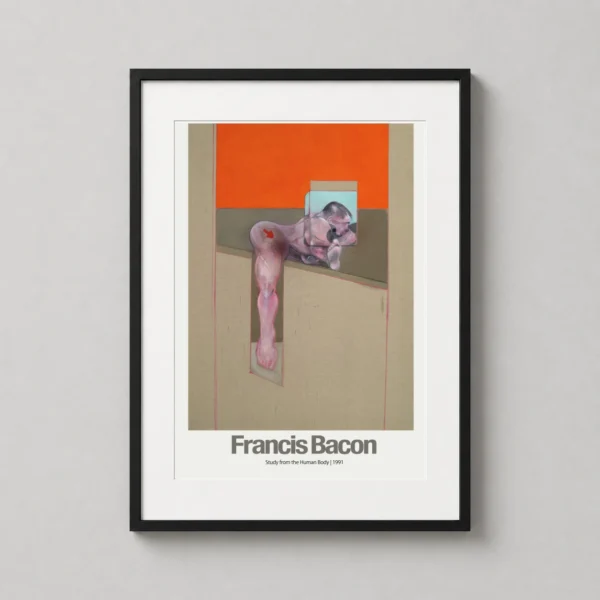 Francis Bacon Study from the Human Body 1991 Modern Art Print