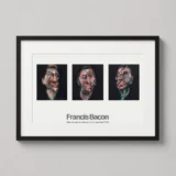 Francis Bacon George Dyer Studies Triptych Modern Art Print