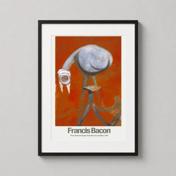 Francis Bacon Three Studies for Figures at the Base of a Crucifixion Print