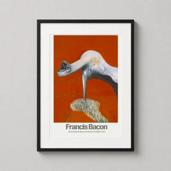 Francis Bacon Three Studies Biomorphic Figure Movie Poster