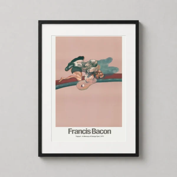 Francis Bacon In Memory of George Dyer 1975 Triptych Art Print