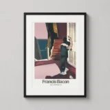 Francis Bacon Triptych Centre Panel 1976 Abstract Art Print
