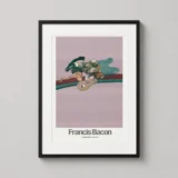 Francis Bacon, Triptych (Left Panel) 1971 Abstract Art Print
