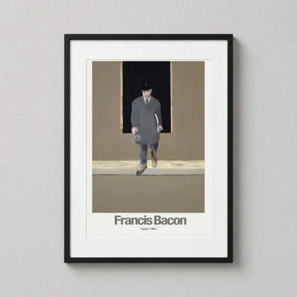 Francis Bacon Triptych 1986-7 Modern Expressionist Art Print